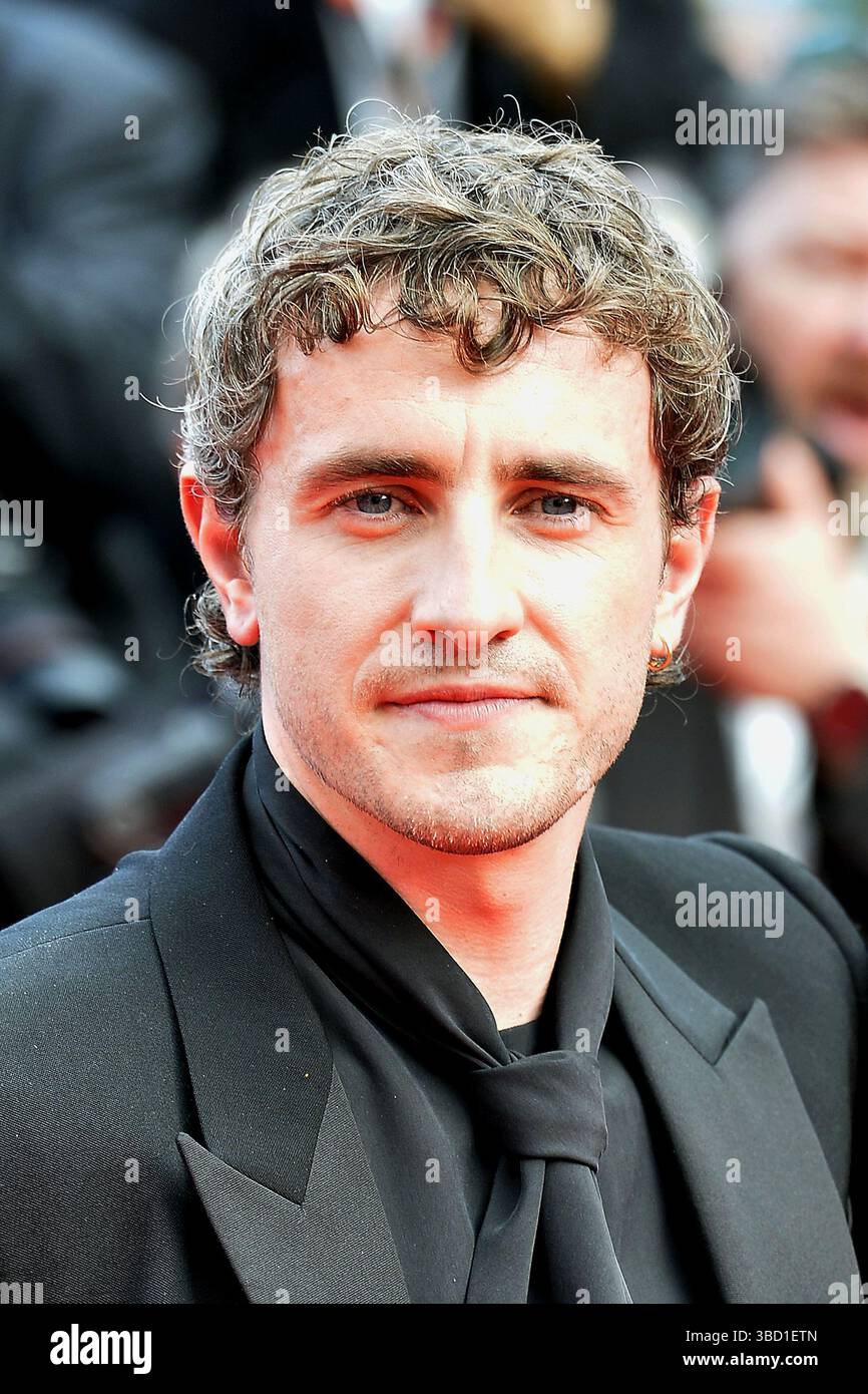 Paul Mescal bei der „The History of Sound“ Film Premiere am 21.05.2025 im Rahmen vom 78. Festival del cinema di Cannes Foto Stock