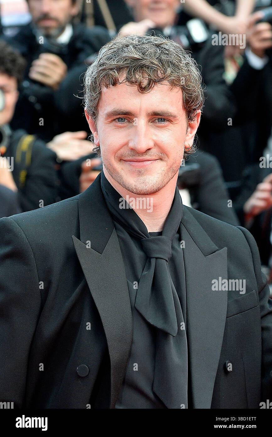 Paul Mescal bei der „The History of Sound“ Film Premiere am 21.05.2025 im Rahmen vom 78. Festival del cinema di Cannes Foto Stock