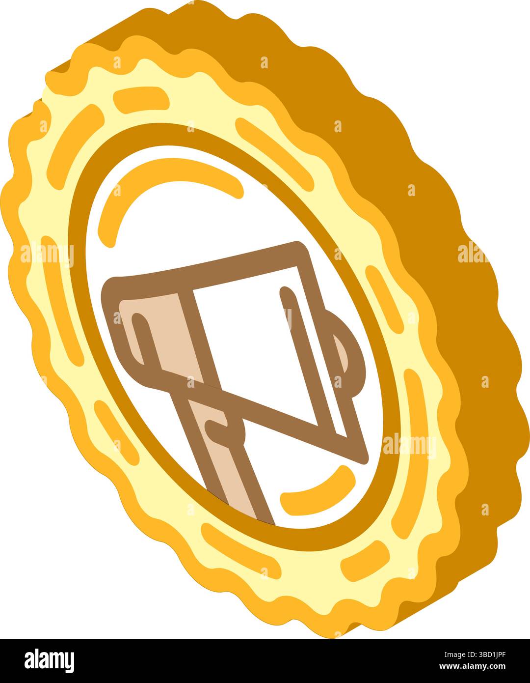 immagine vettoriale icona isometrica del programma di affiliazione offerta promozionale Illustrazione Vettoriale