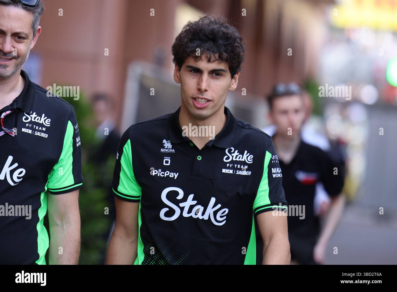 Gabriel Bortoleto (Stake F1 Team Kick Sauber, 05), Media Day, MCO, Formel 1 Weltmeisterschaft, Tagheuer Monaco Grand Prix, 22.05.2025 foto: Eibner-Pressefoto/Annika Graf Foto Stock
