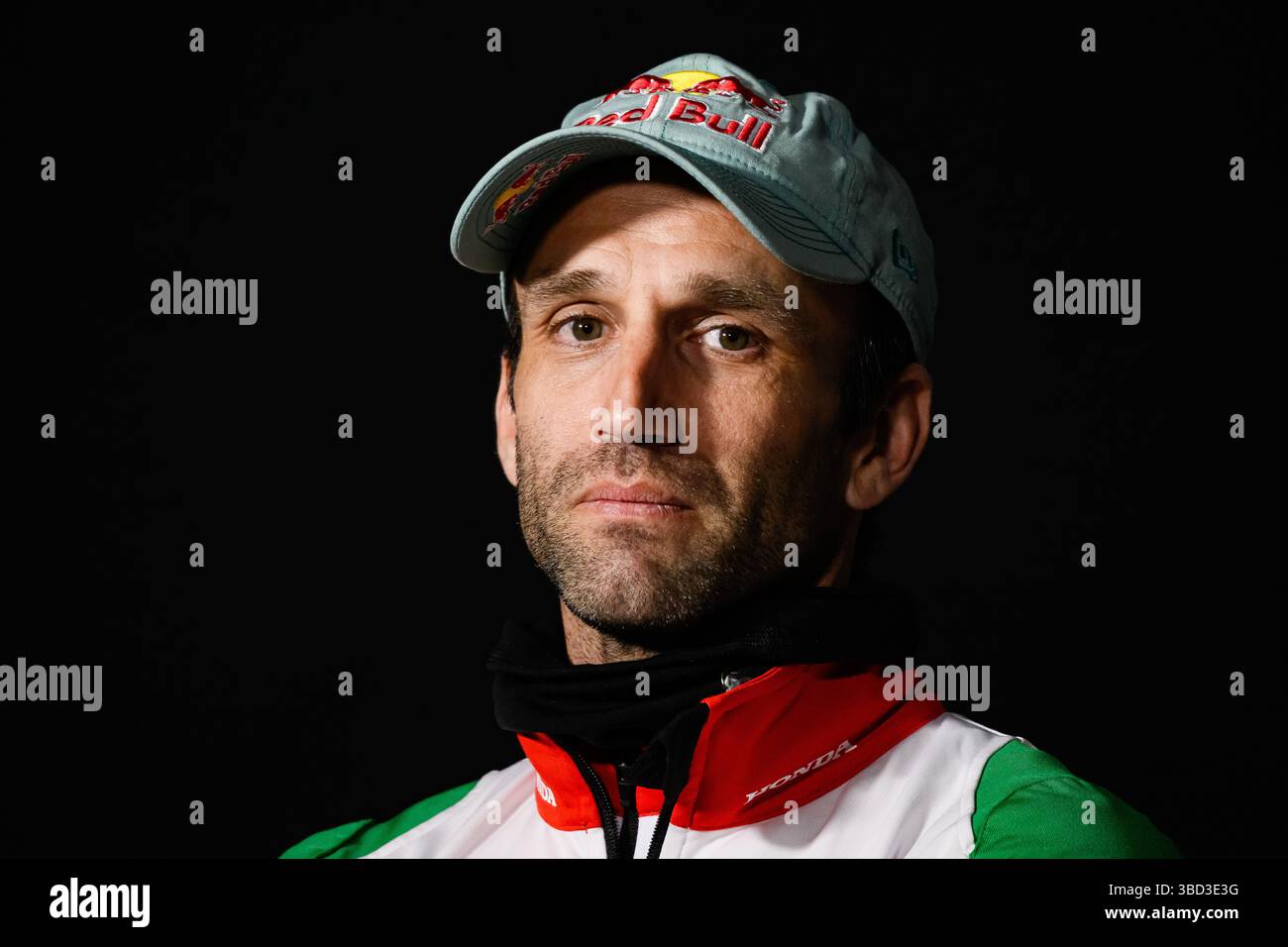 TOWCESTER, REGNO UNITO. 22 maggio: Johann Zarco (#jz5, Francia) di LCR Honda alla conferenza stampa durante il Gran Premio di Tissot del Regno Unito 2025 al circuito di Silverstone giovedì 22 maggio 2025 a TOWCESTER, INGHILTERRA. Crediti: Taka G Wu/Alamy Live News Foto Stock