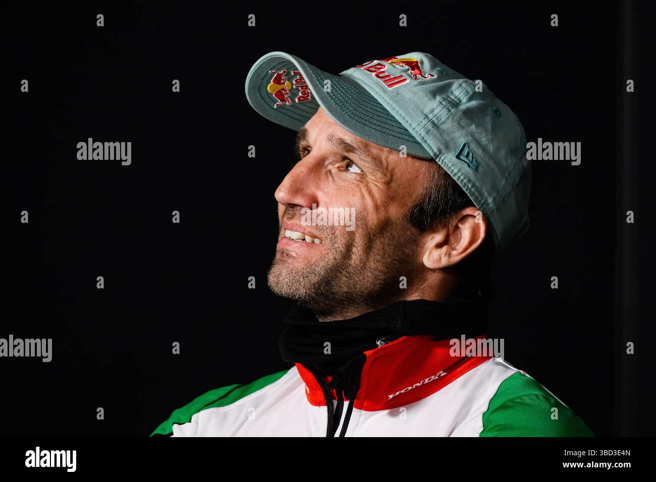 TOWCESTER, REGNO UNITO. 22 maggio: Johann Zarco (#jz5, Francia) di LCR Honda alla conferenza stampa durante il Gran Premio di Tissot del Regno Unito 2025 al circuito di Silverstone giovedì 22 maggio 2025 a TOWCESTER, INGHILTERRA. Crediti: Taka G Wu/Alamy Live News Foto Stock