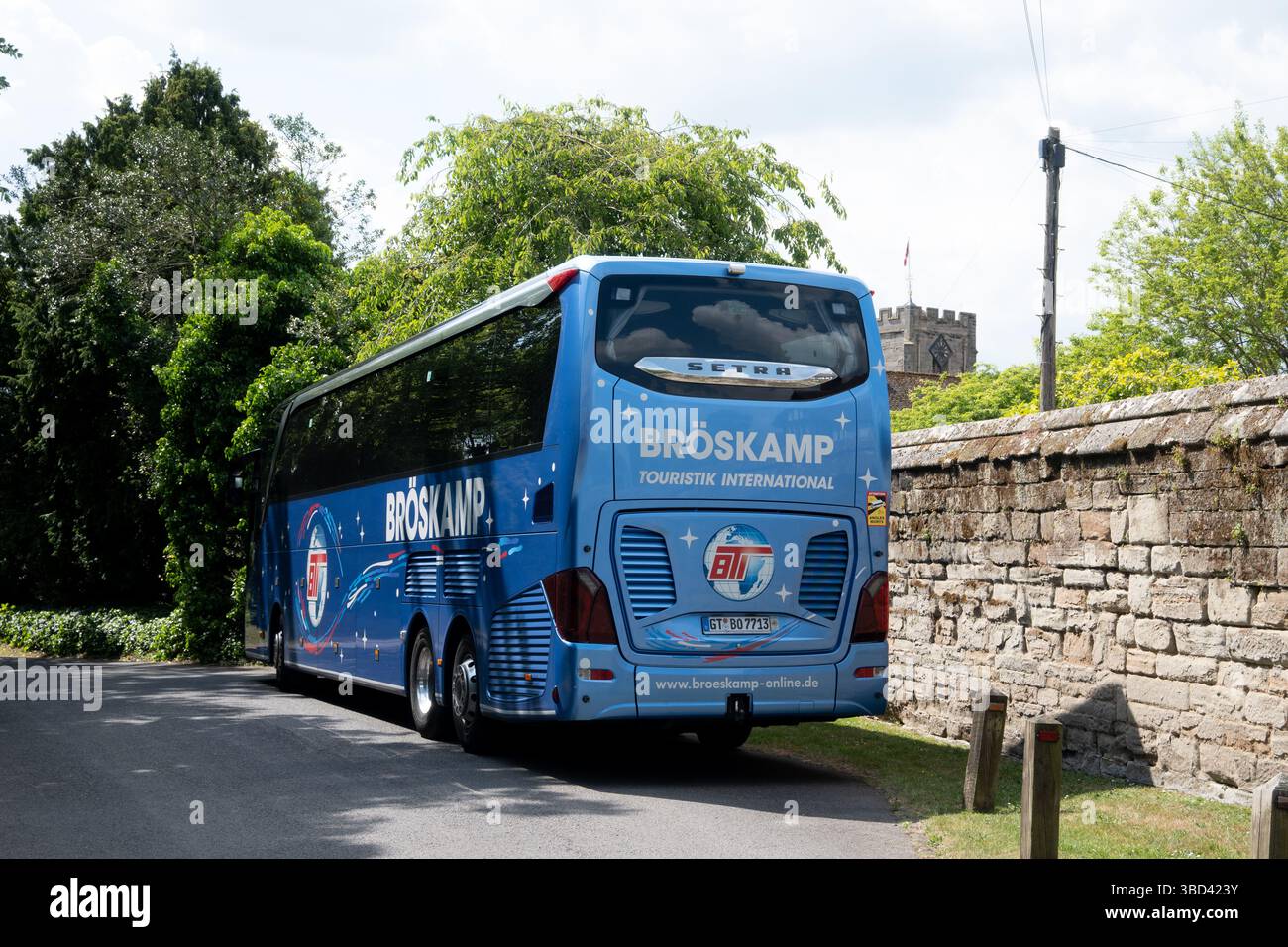 Pullman Broskamp al castello di Warwick, Inghilterra, Regno Unito Foto Stock