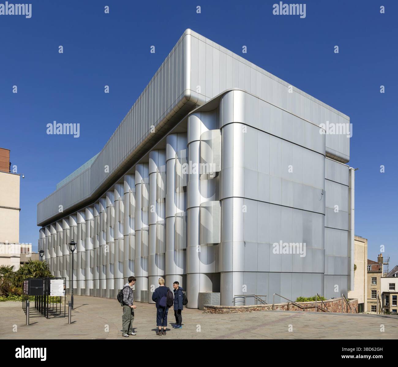 Architettura moderna dell'edificio Life Sciences, Università di Bristol, Inghilterra, architetto britannico Sheppard Robson 2014 Foto Stock