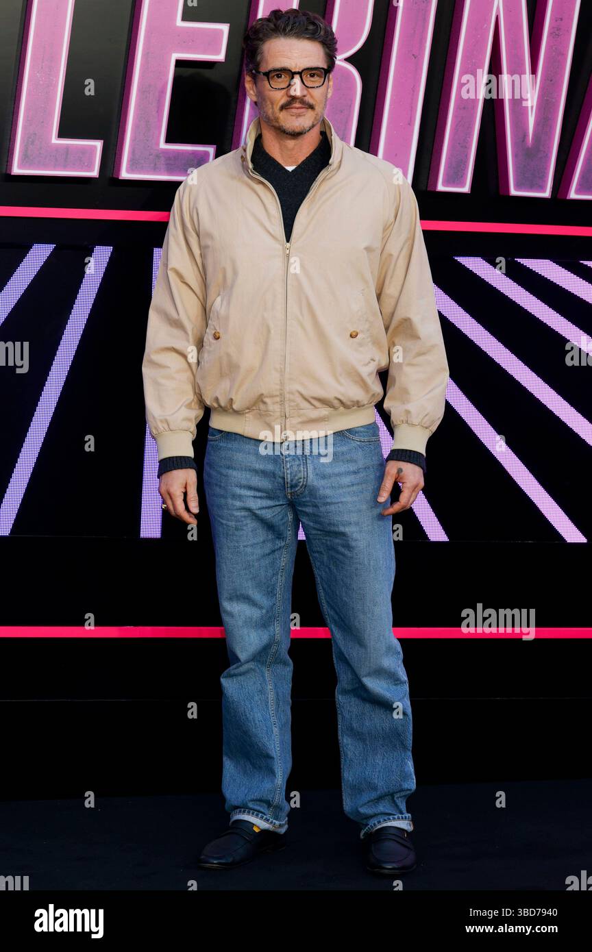 Pedro Pascal bei der Weltpremiere des Kinofilms Ballerina im Cineworld Leicester Square. Londra, 22.05.2025 *** Pedro Pascal alla prima mondiale del film ballerina al Cineworld Leicester Square Londra, 22 05 2025 foto:XC.xMorleyx/xFuturexImagex ballerina 5546 Foto Stock