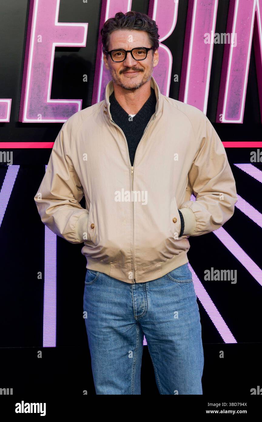 Pedro Pascal bei der Weltpremiere des Kinofilms Ballerina im Cineworld Leicester Square. Londra, 22.05.2025 *** Pedro Pascal alla prima mondiale del film ballerina al Cineworld Leicester Square Londra, 22 05 2025 foto:XC.xMorleyx/xFuturexImagex ballerina 5548 Foto Stock