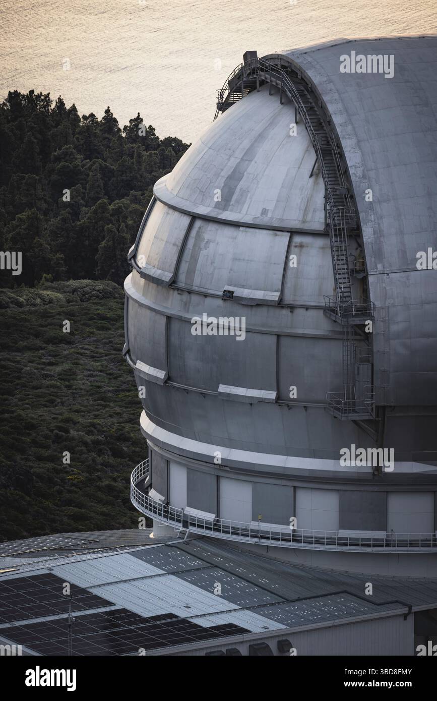 cupole dell'osservatorio astronomico Foto Stock
