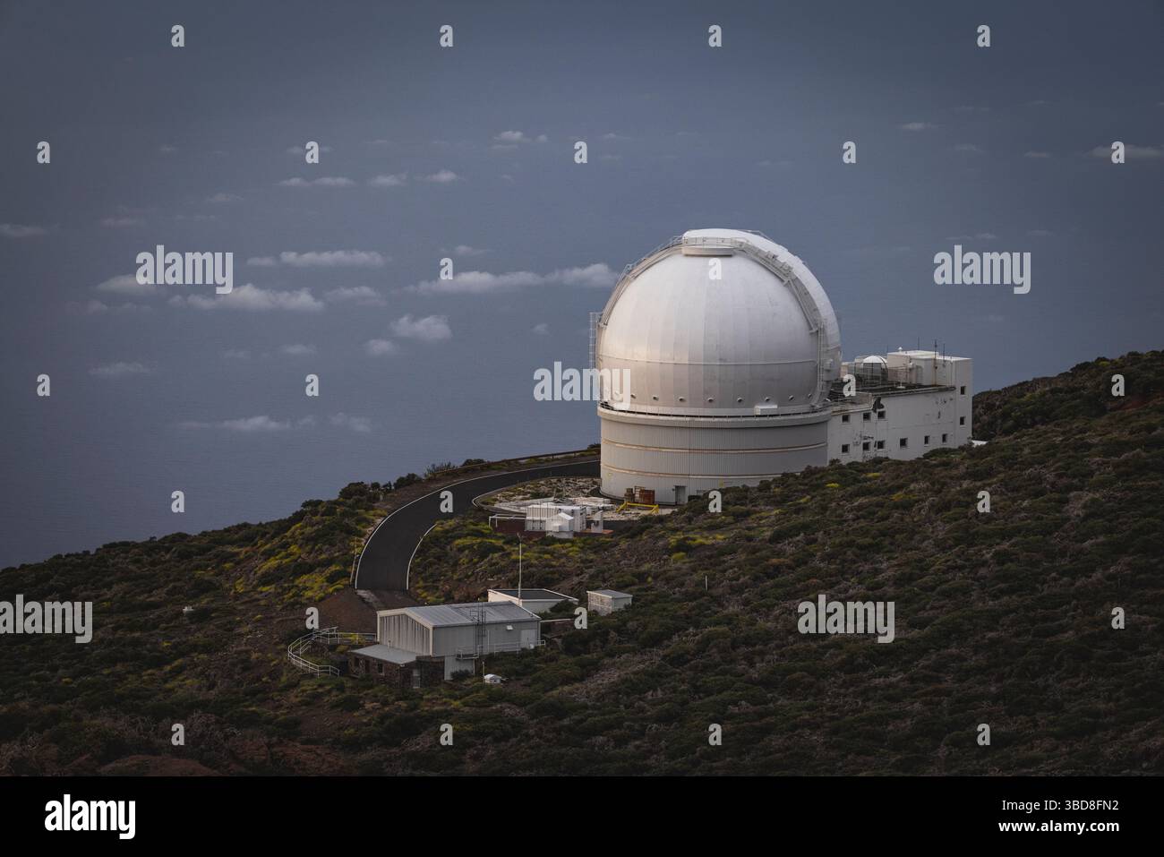 cupole dell'osservatorio astronomico Foto Stock