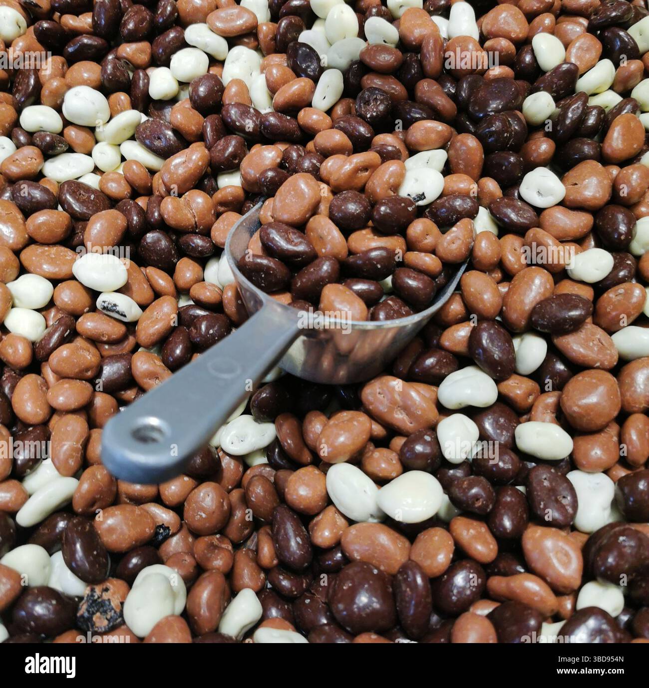 consistenza di colore dolce e caramelle come ottimo sfondo per il cibo Foto Stock