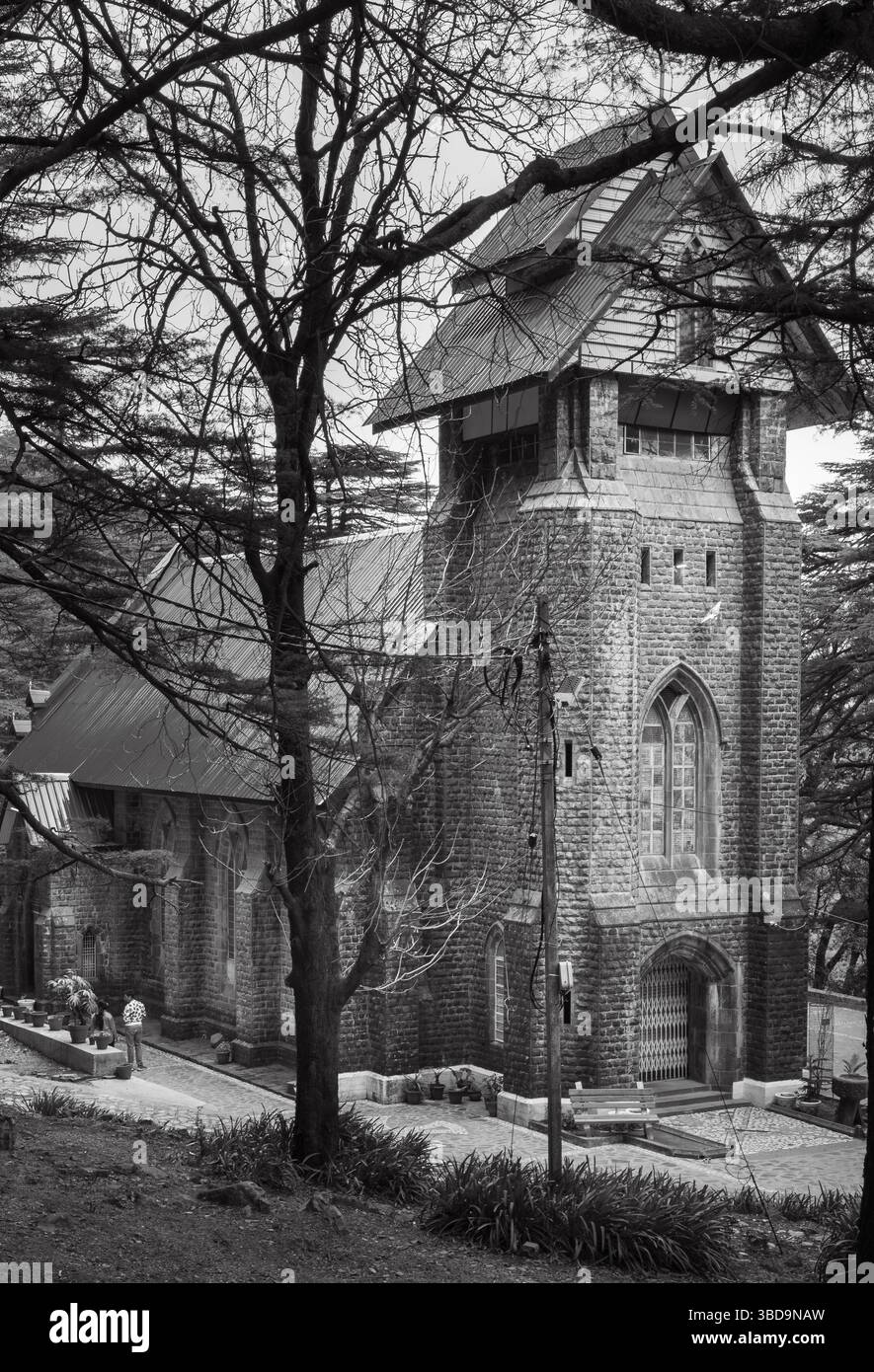 St John in the Wilderness, Dharamshala, India Foto Stock