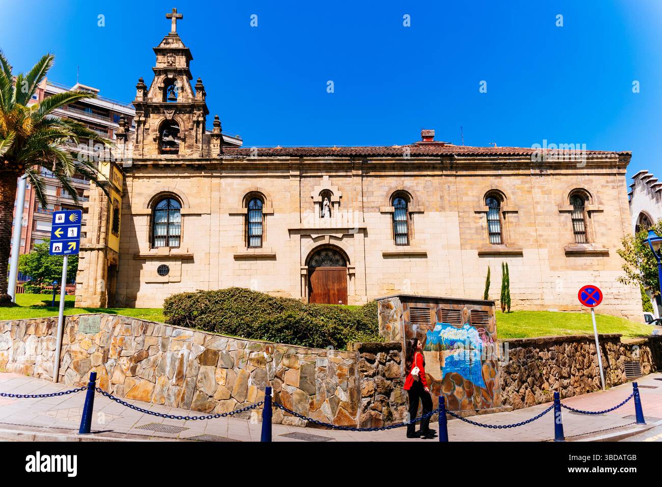 Ex Convento di Santa Clara, oggi Centro culturale di Santa Clara. Portugalete, Greater Bilbao, Biscaglia, Paesi Baschi, Spagna, Europa Foto Stock