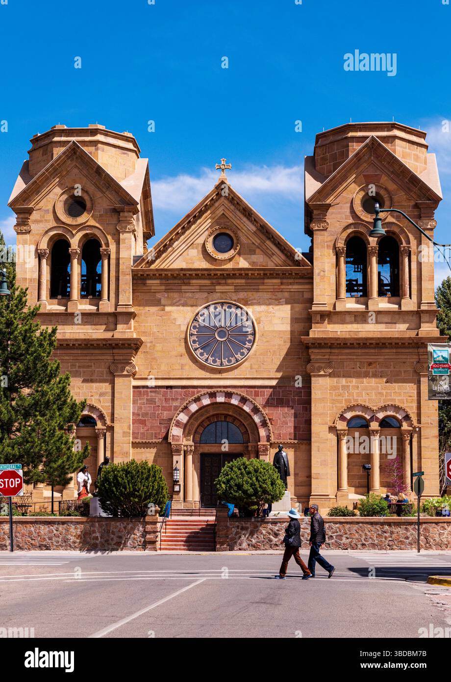Basilica cattedrale di San Francesco Assisi; Chiesa cattolica romana; Santa Fe; nuovo Messico; Stati Uniti Foto Stock