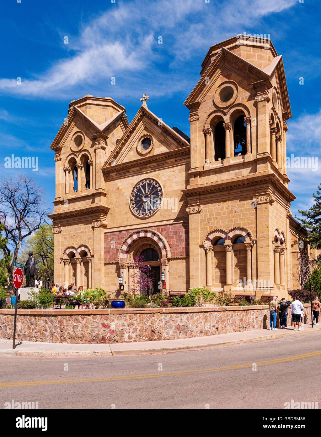 Basilica cattedrale di San Francesco Assisi; Chiesa cattolica romana; Santa Fe; nuovo Messico; Stati Uniti Foto Stock
