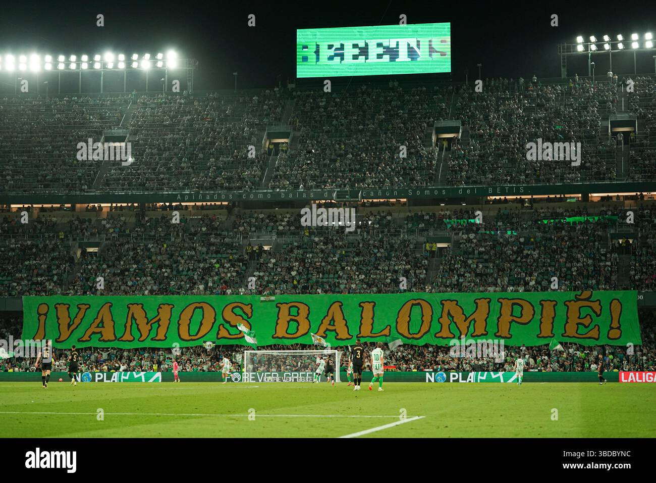 Benito Villamarin (Real Betis) durante la partita di LaLiga tra Real Betis e Valencia CF, al Benito Villamarin il 23 maggio 2025 a Siviglia, Spagna Foto Stock