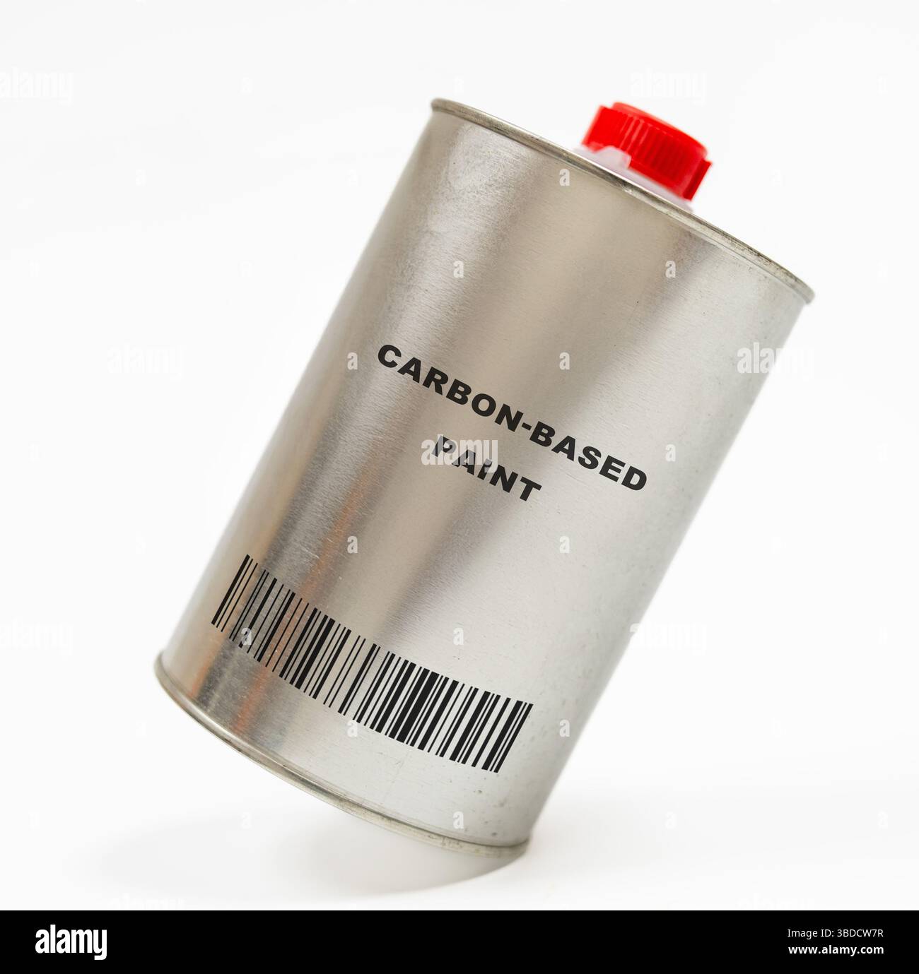 Vernice a base di carbonio. Vernice conduttiva per applicazioni elettroniche. Foto Stock