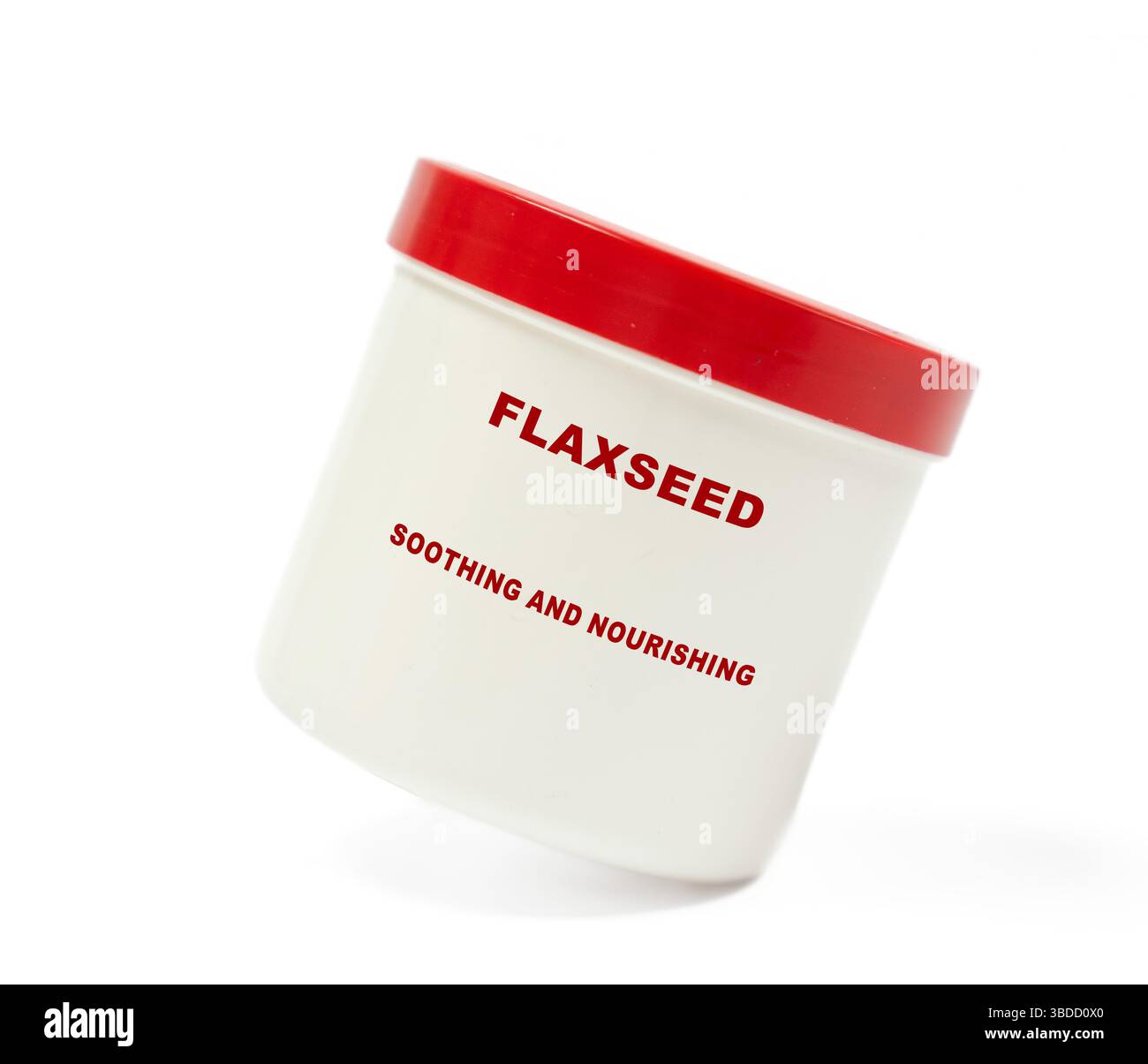 Semi di lino. Ricco di omega-3, lenisce la pelle secca e riduce l'infiammazione. Foto Stock