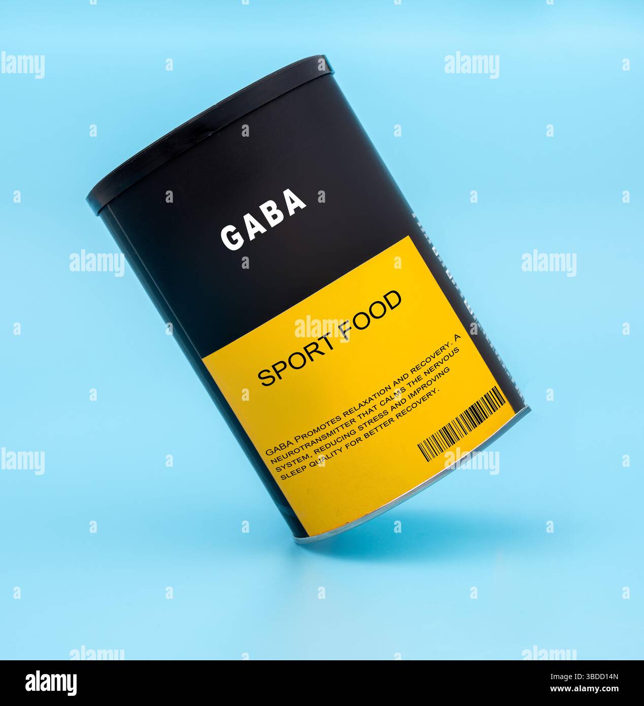 GABA (acido gamma-aminobutirrico). Un neurotrasmettitore che calma il sistema nervoso, riduce lo stress e migliora la qualità del sonno per una migliore guarigione. Foto Stock GABA (acido gamma-aminobutirrico). Un neurotrasmettitore che calma il sistema nervoso, riduce lo stress e migliora la qualità del sonno per una migliore guarigione. Foto Stock