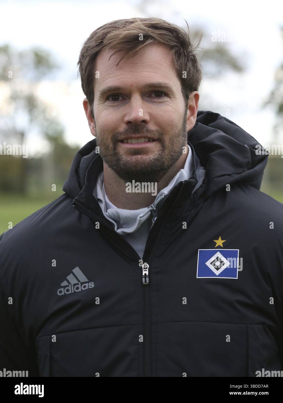 Thomas Johrden allenatore Hamburger SV B-Junior-Bundesliga North-Northeast stagione 2022-23 l'8 ottobre 2022 a Magdeburgo, Thomas Johrden allenatore H Foto Stock