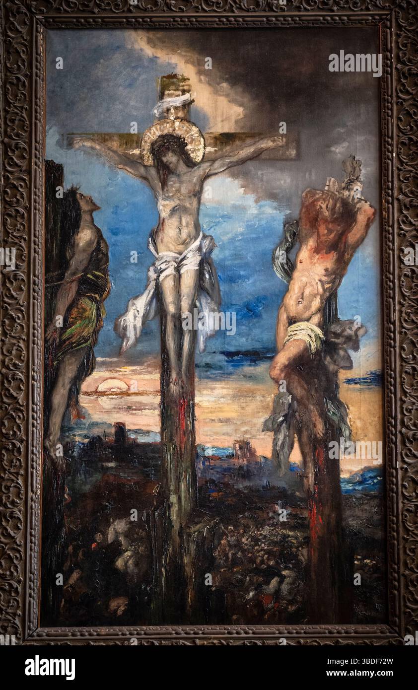 Gustave Moreau Museum, un museo d'arte dedicato alle opere del pittore simbolista Gustave Moreau, Parigi, Francia Foto Stock