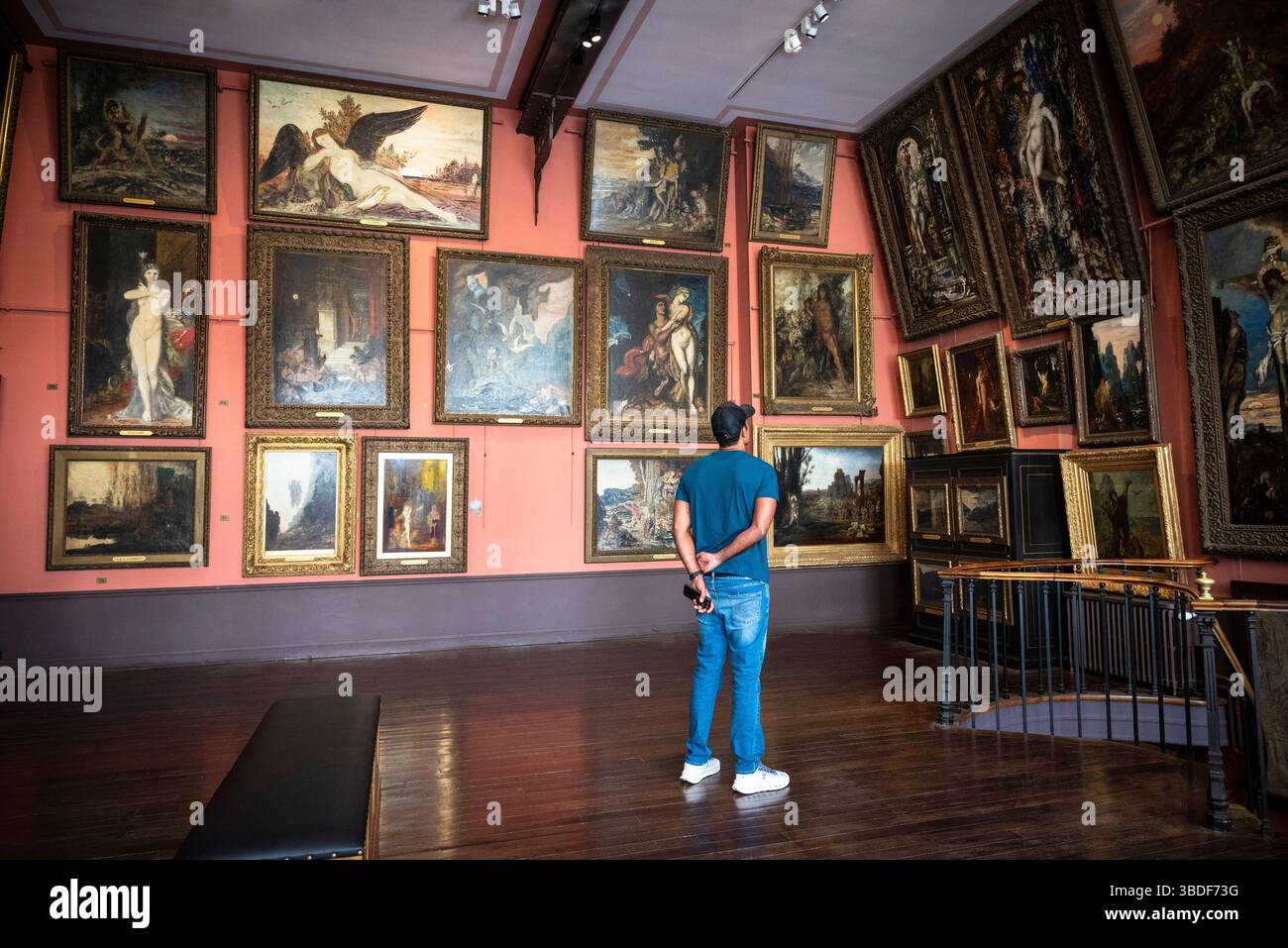Gustave Moreau Museum, un museo d'arte dedicato alle opere del pittore simbolista Gustave Moreau, Parigi, Francia Foto Stock