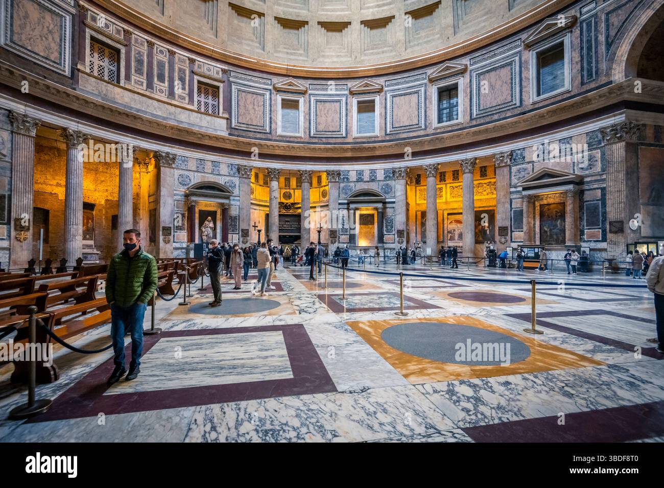 Pantheon, Roma Foto Stock