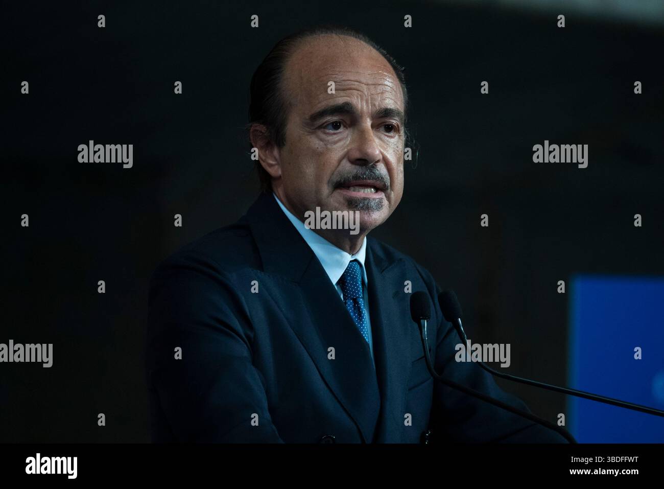 Roma, Italia. 21 maggio 2025. Forum PA 2025. Nella foto Alessio Butti. SOLO PER USO EDITORIALE! NON PER USO COMMERCIALE! Foto Stock