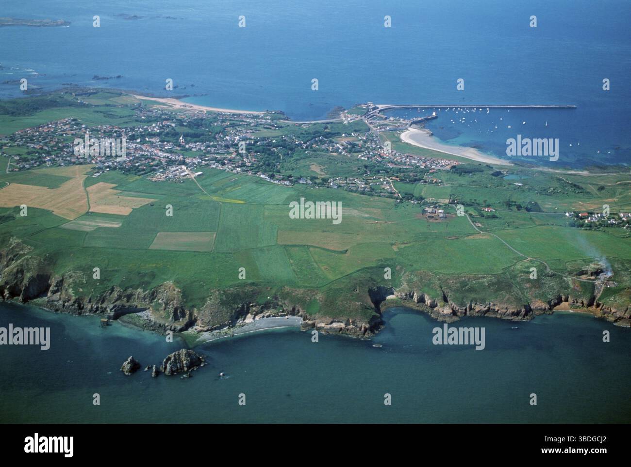 Alderney, Isole del Canale, Gran Bretagna, Alderney, Isole del Canale, Regno Unito Foto Stock