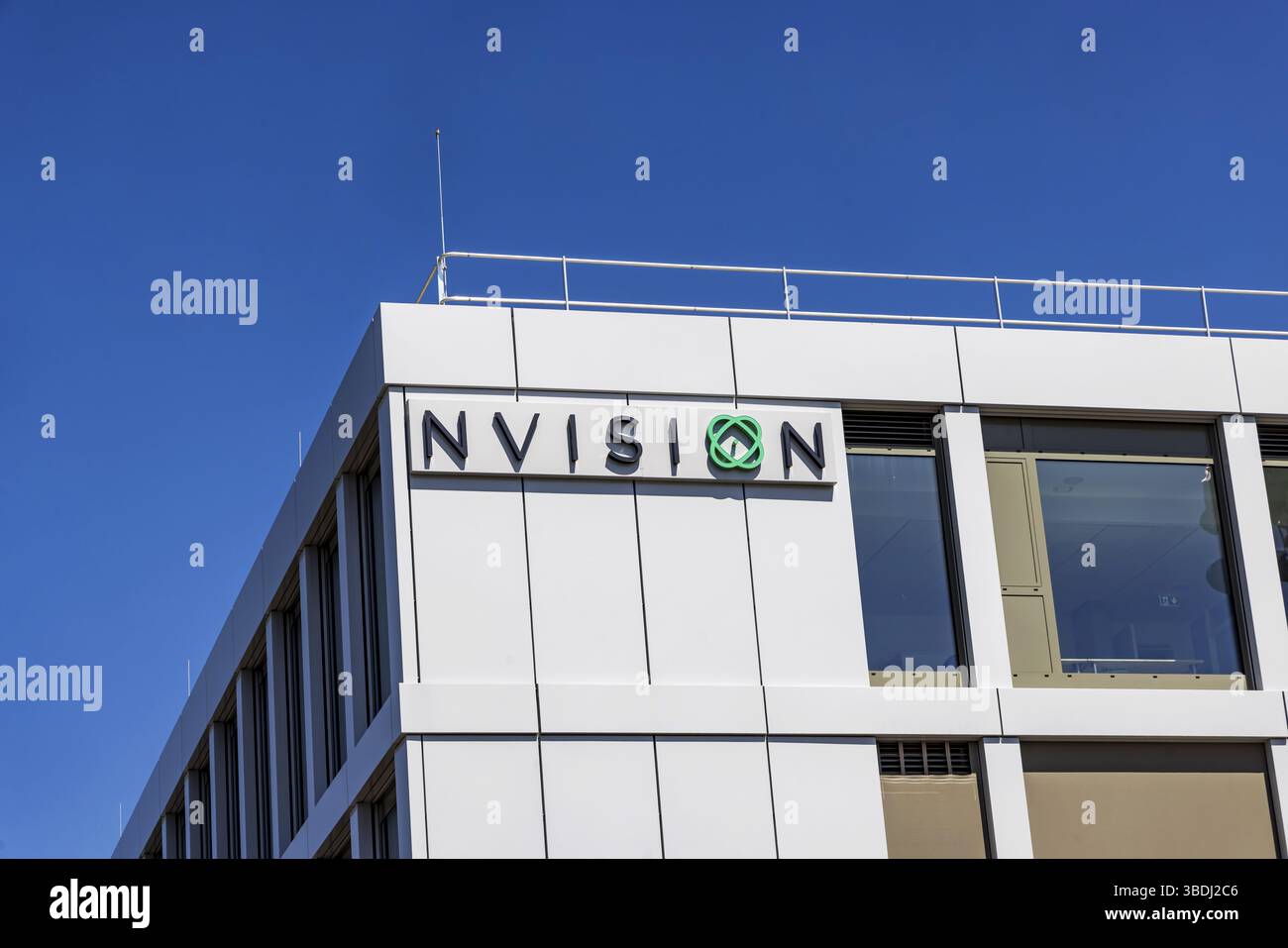 NVision Imaging Technologies GmbH. NVision è una Start-up di tecnologia quantistica. Con l'aiuto della fisica quantistica e della risonanza magnetica convenzionale Foto Stock