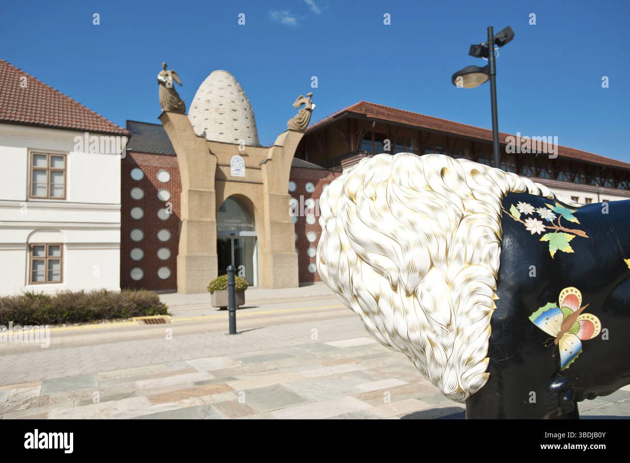 Herend Porcelain Manufactory, Herend, Ungheria, Europa Foto Stock