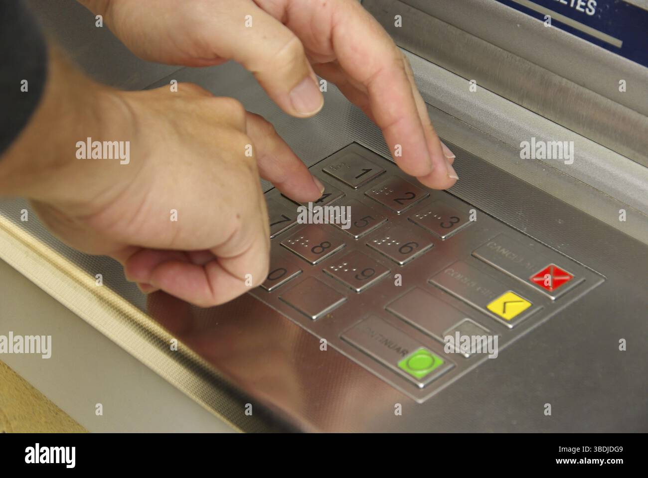 Bancomat, bancomat Foto Stock