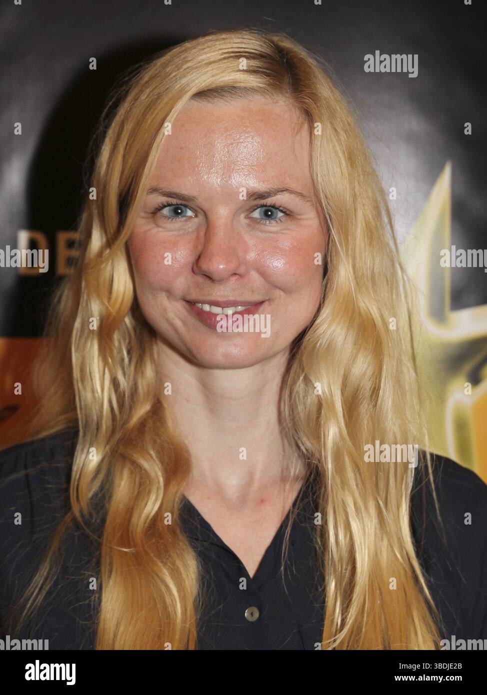 La nuotatrice tedesca della DSV Britta Steffen SG Neukoelln Berlin alle stelle dello sport 2014 a Magdeburgo, la nuotatrice tedesca della DSV Britta Steffen SG Neukoelln Berlin a St Foto Stock