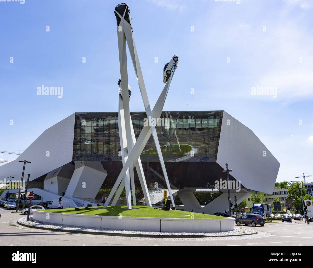 Stuttgart-Zuffenhausen, BW Foto Stock