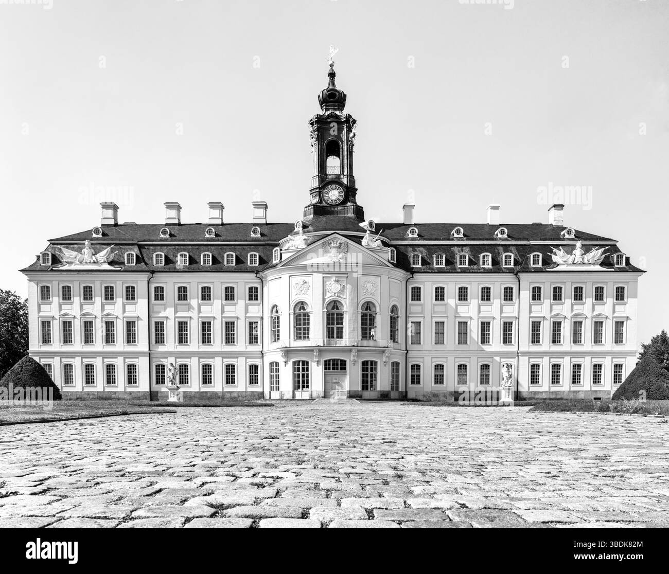 Germania - 11 settembre 2020: Castello di Hubertusburg in Sassonia Foto Stock