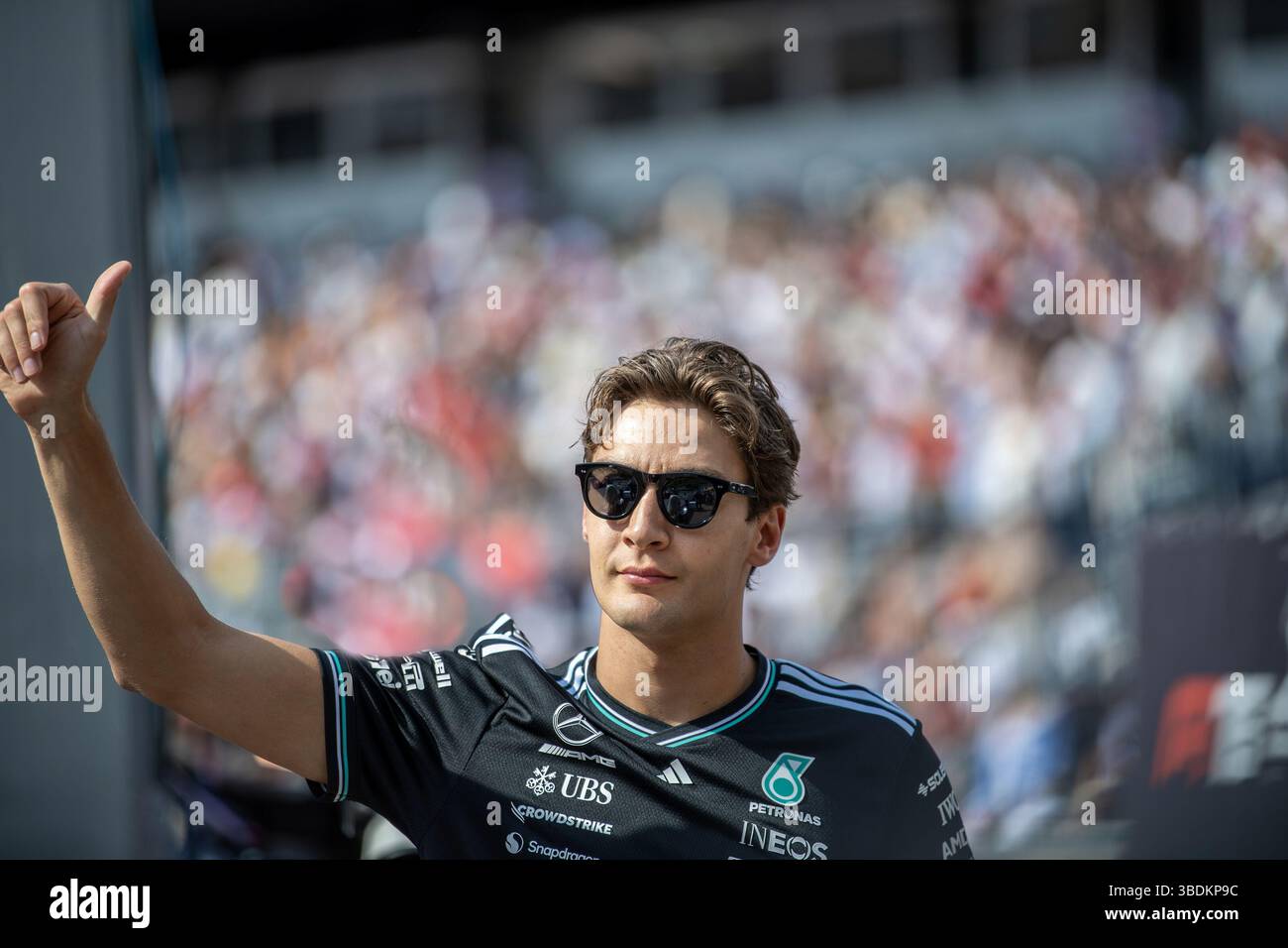 Monaco, Principato di Monaco. 24 maggio 2025. Pranctice 3 e qualifiche, Campionato di Formula 1 a Monaco, Principato di Monaco, 24 maggio 2025 credito: Agenzia fotografica indipendente/Alamy Live News Foto Stock