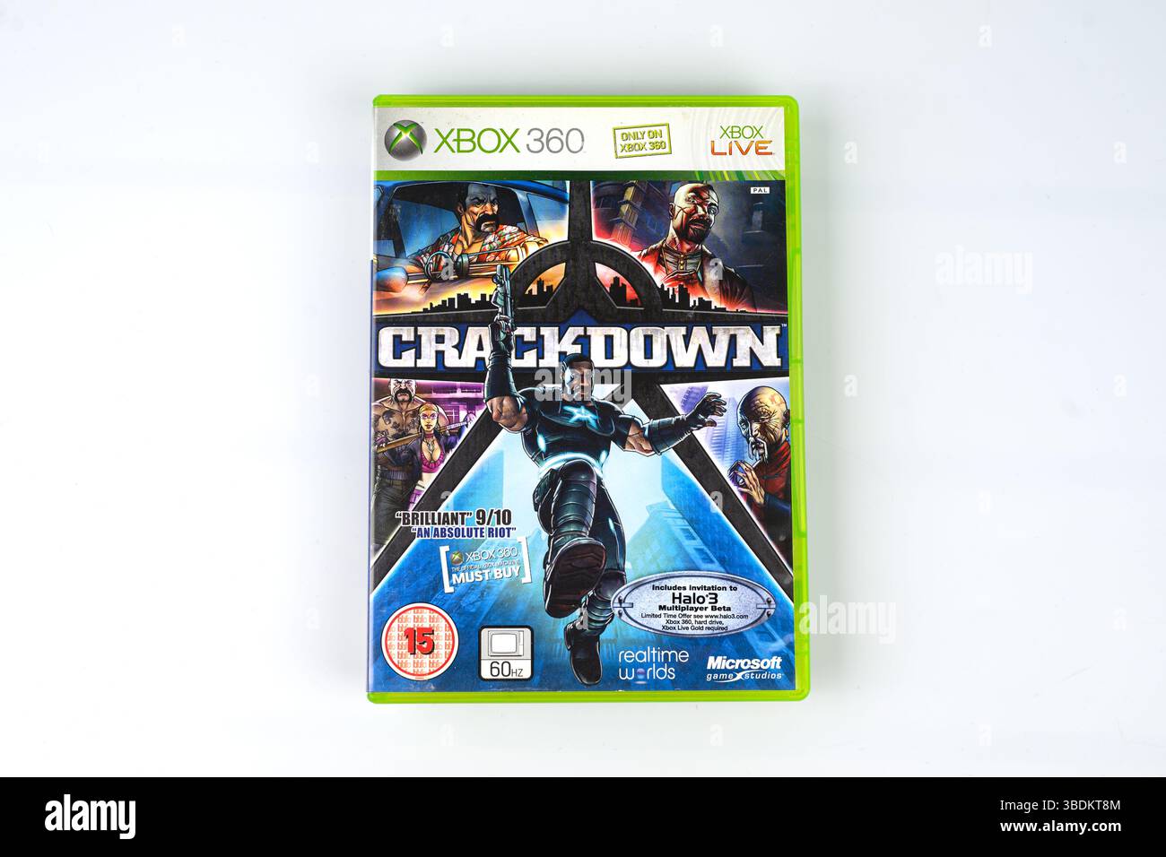 Crackdown videogioco per Xbox 360 – Galles, Regno Unito – 17 maggio 2025 Foto Stock