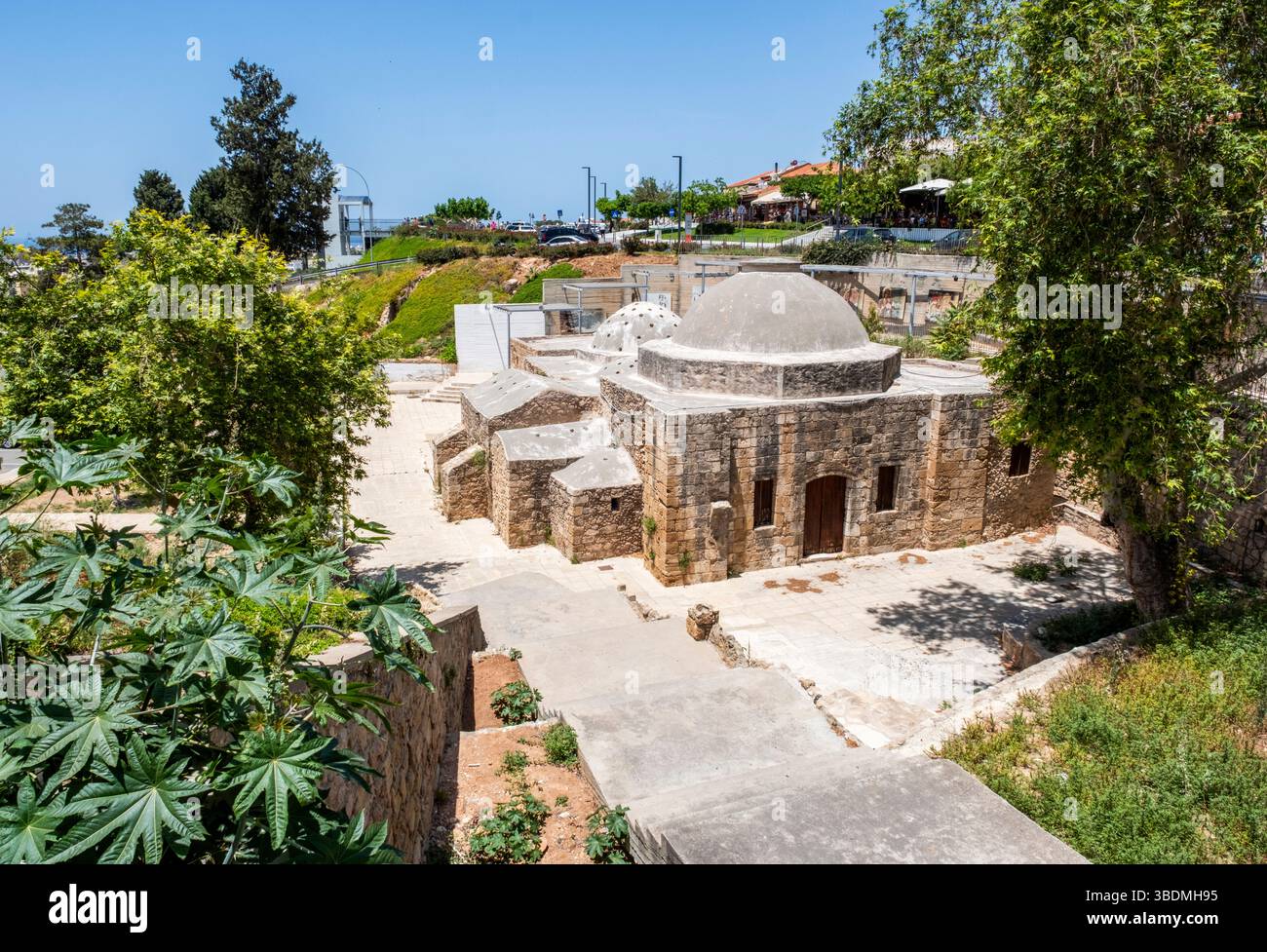Hamam (bagni) in stile ottomano, centro storico di Paphos, Paphos, Cipro Foto Stock Hamam (bagni) in stile ottomano, centro storico di Paphos, Paphos, Cipro Foto Stock