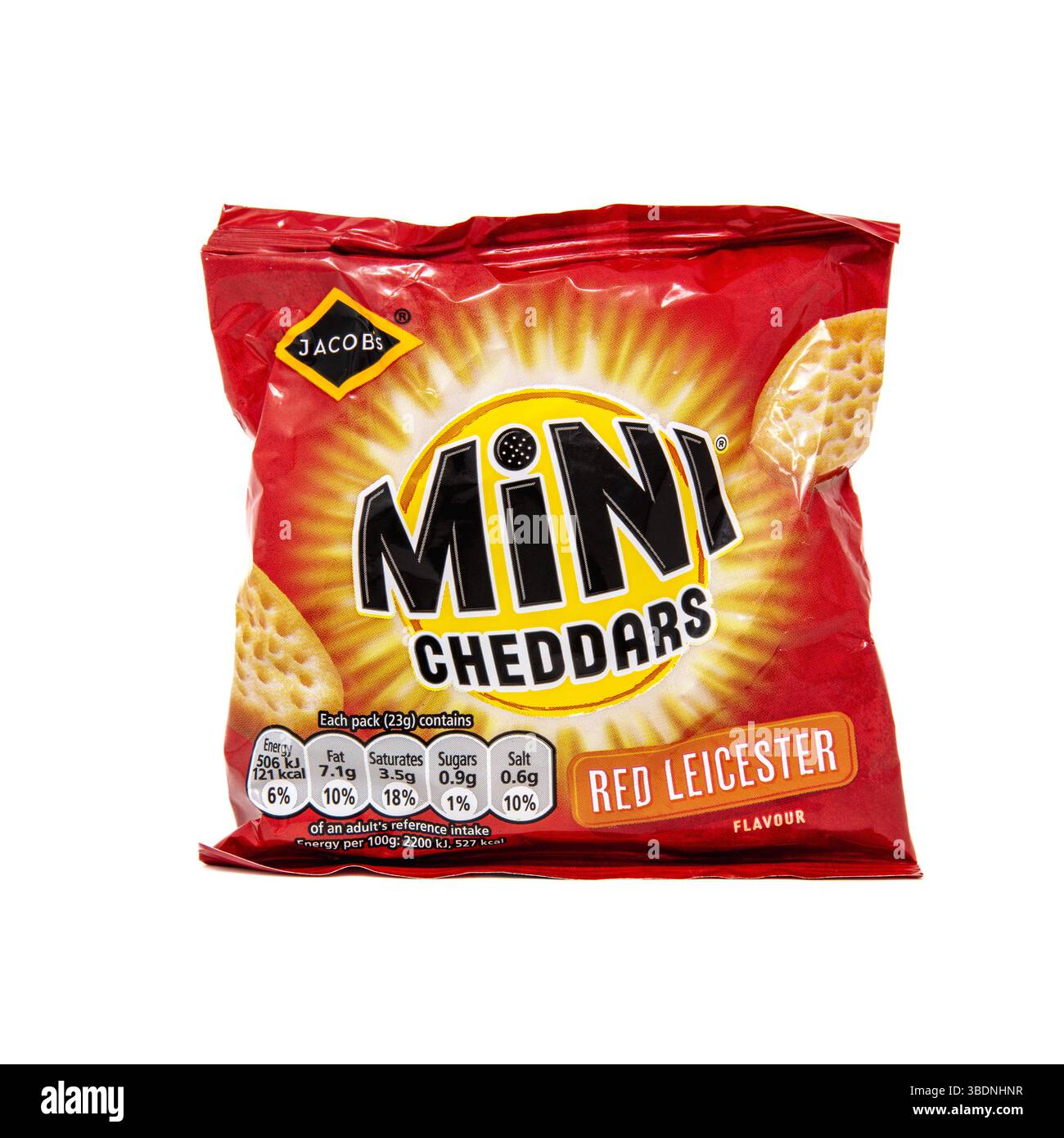 Jacob's Mini Cheddars Red Leicester. Foto Stock