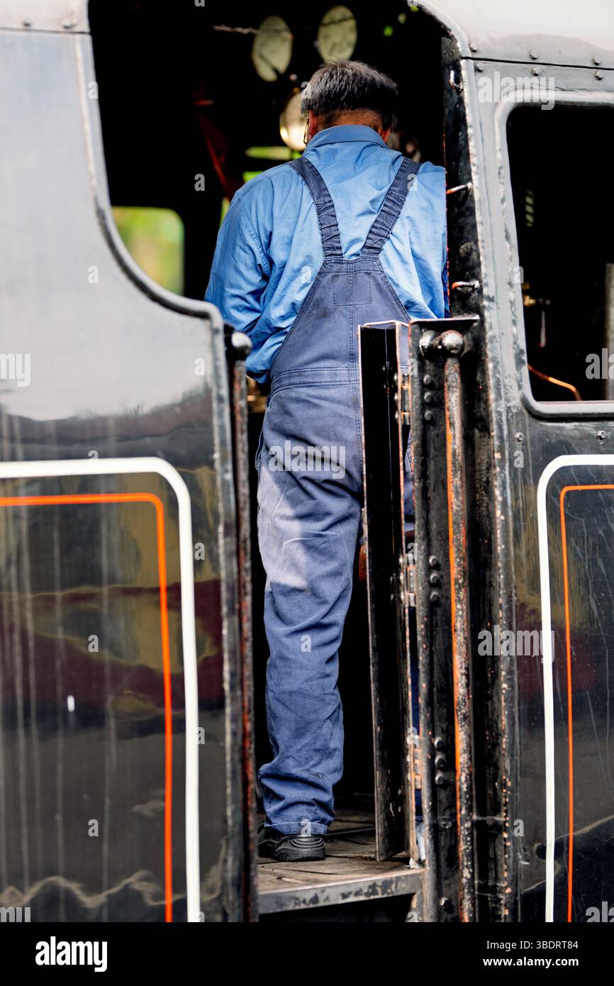 80080 originariamente costruito nel 1954 si trova a Sheringham Station dopo essere entrato a far parte della flotta Poppyline di recente, North Norfolk, Regno Unito Foto Stock