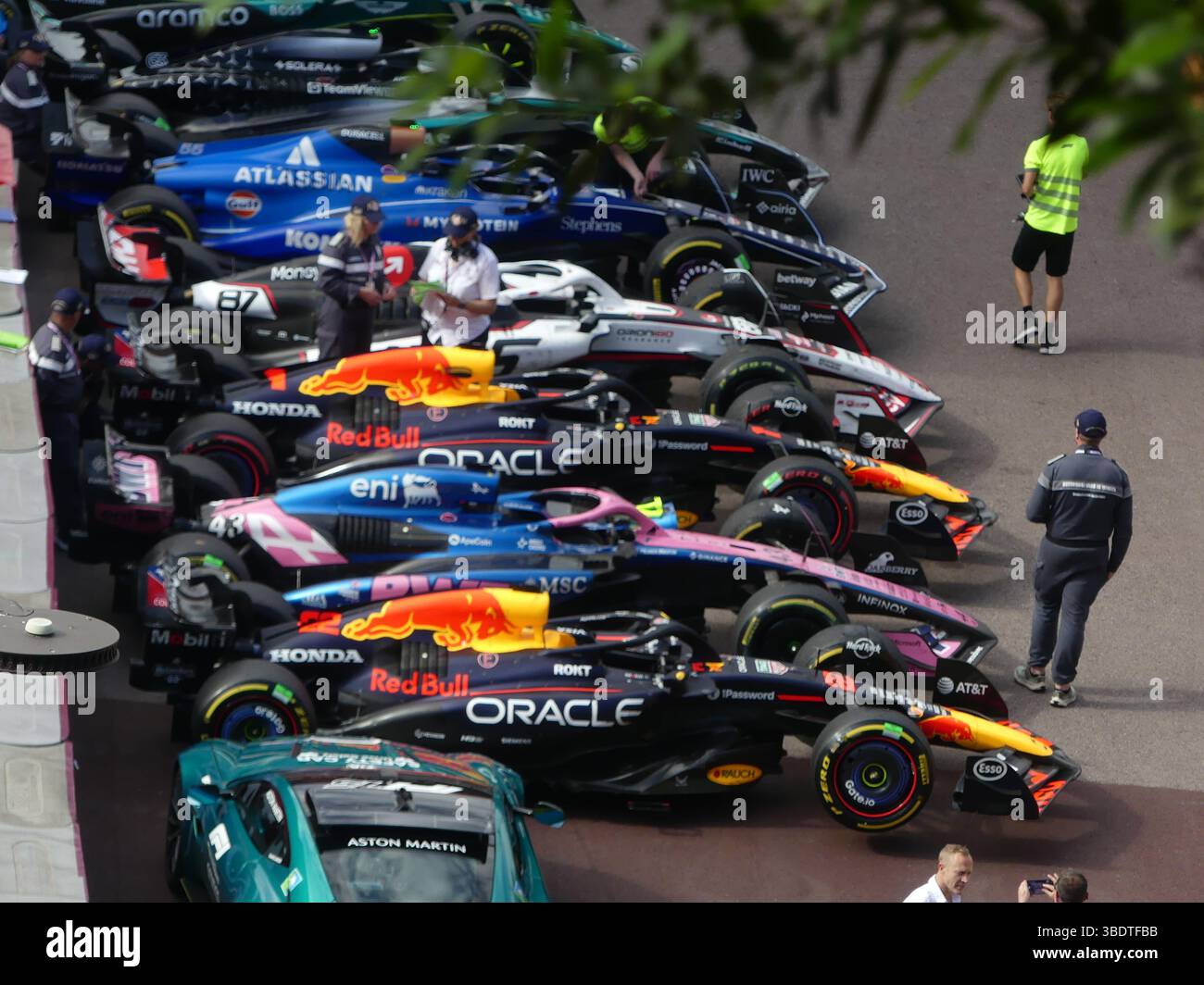 26 maggio 2025, Monaco, Francia, Stati Uniti: Monaco (fr), 05/25/2025- gp/forma1/ sport- il gran premio di monaco è la gara più tradizionale e più importante del calendario di formula 1. Tradizionalmente si svolge nell'ultimo fine settimana di maggio, su un circuito stradale di monte carlo, monaco, ed è lungo 3.337 metri (il più piccolo di tutti i gps presenti sul calendario), che richiede molta precisione da parte dei piloti, a causa di un gran numero di curve e della stretta larghezza delle strade che formano il percorso, questa domenica 25 maggio 2025. (Credit Image: © Julia Mineeva/TheNEWS2 via ZUMA Press Wire) SOLO PER USO EDITORIALE! Non per Foto Stock