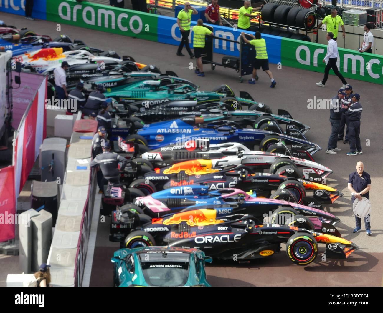 26 maggio 2025, Monaco, Francia, Stati Uniti: Monaco (fr), 05/25/2025- gp/forma1/ sport- il gran premio di monaco è la gara più tradizionale e più importante del calendario di formula 1. Tradizionalmente si svolge nell'ultimo fine settimana di maggio, su un circuito stradale di monte carlo, monaco, ed è lungo 3.337 metri (il più piccolo di tutti i gps presenti sul calendario), che richiede molta precisione da parte dei piloti, a causa di un gran numero di curve e della stretta larghezza delle strade che formano il percorso, questa domenica 25 maggio 2025. (Credit Image: © Julia Mineeva/TheNEWS2 via ZUMA Press Wire) SOLO PER USO EDITORIALE! Non per Foto Stock