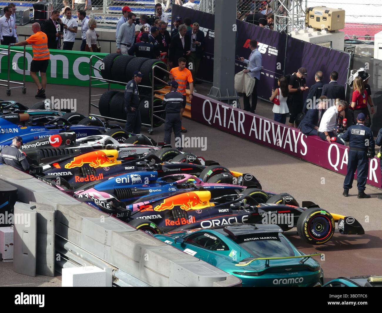 26 maggio 2025, Monaco, Francia, Stati Uniti: Monaco (fr), 05/25/2025- gp/forma1/ sport- il gran premio di monaco è la gara più tradizionale e più importante del calendario di formula 1. Tradizionalmente si svolge nell'ultimo fine settimana di maggio, su un circuito stradale di monte carlo, monaco, ed è lungo 3.337 metri (il più piccolo di tutti i gps presenti sul calendario), che richiede molta precisione da parte dei piloti, a causa di un gran numero di curve e della stretta larghezza delle strade che formano il percorso, questa domenica 25 maggio 2025. (Credit Image: © Julia Mineeva/TheNEWS2 via ZUMA Press Wire) SOLO PER USO EDITORIALE! Non per Foto Stock