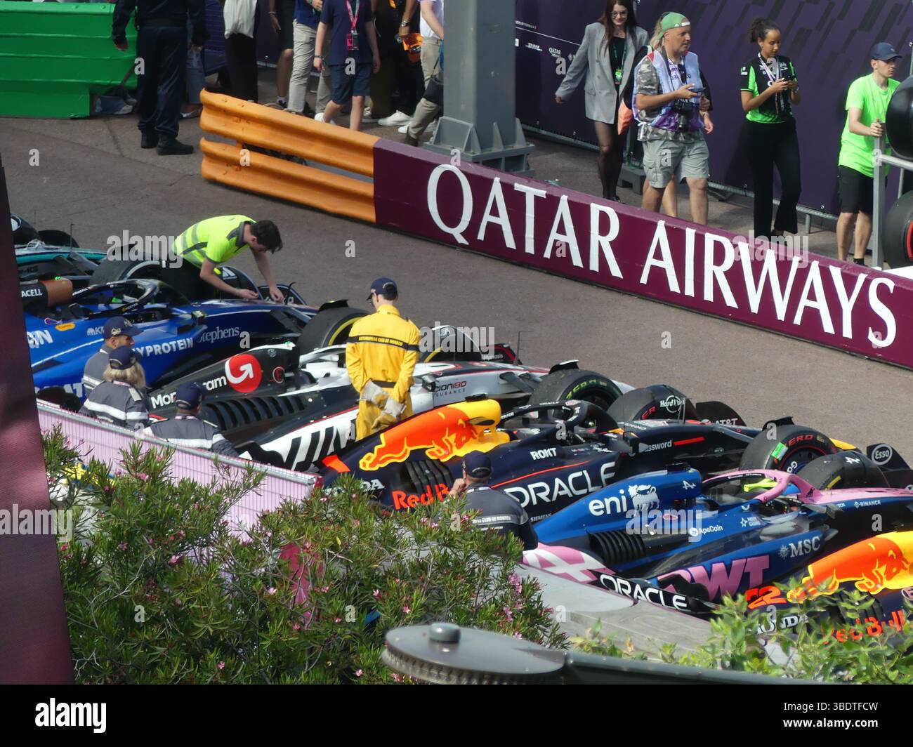 26 maggio 2025, Monaco, Francia, Stati Uniti: Monaco (fr), 05/25/2025- gp/forma1/ sport- il gran premio di monaco è la gara più tradizionale e più importante del calendario di formula 1. Tradizionalmente si svolge nell'ultimo fine settimana di maggio, su un circuito stradale di monte carlo, monaco, ed è lungo 3.337 metri (il più piccolo di tutti i gps presenti sul calendario), che richiede molta precisione da parte dei piloti, a causa di un gran numero di curve e della stretta larghezza delle strade che formano il percorso, questa domenica 25 maggio 2025. (Credit Image: © Julia Mineeva/TheNEWS2 via ZUMA Press Wire) SOLO PER USO EDITORIALE! Non per Foto Stock