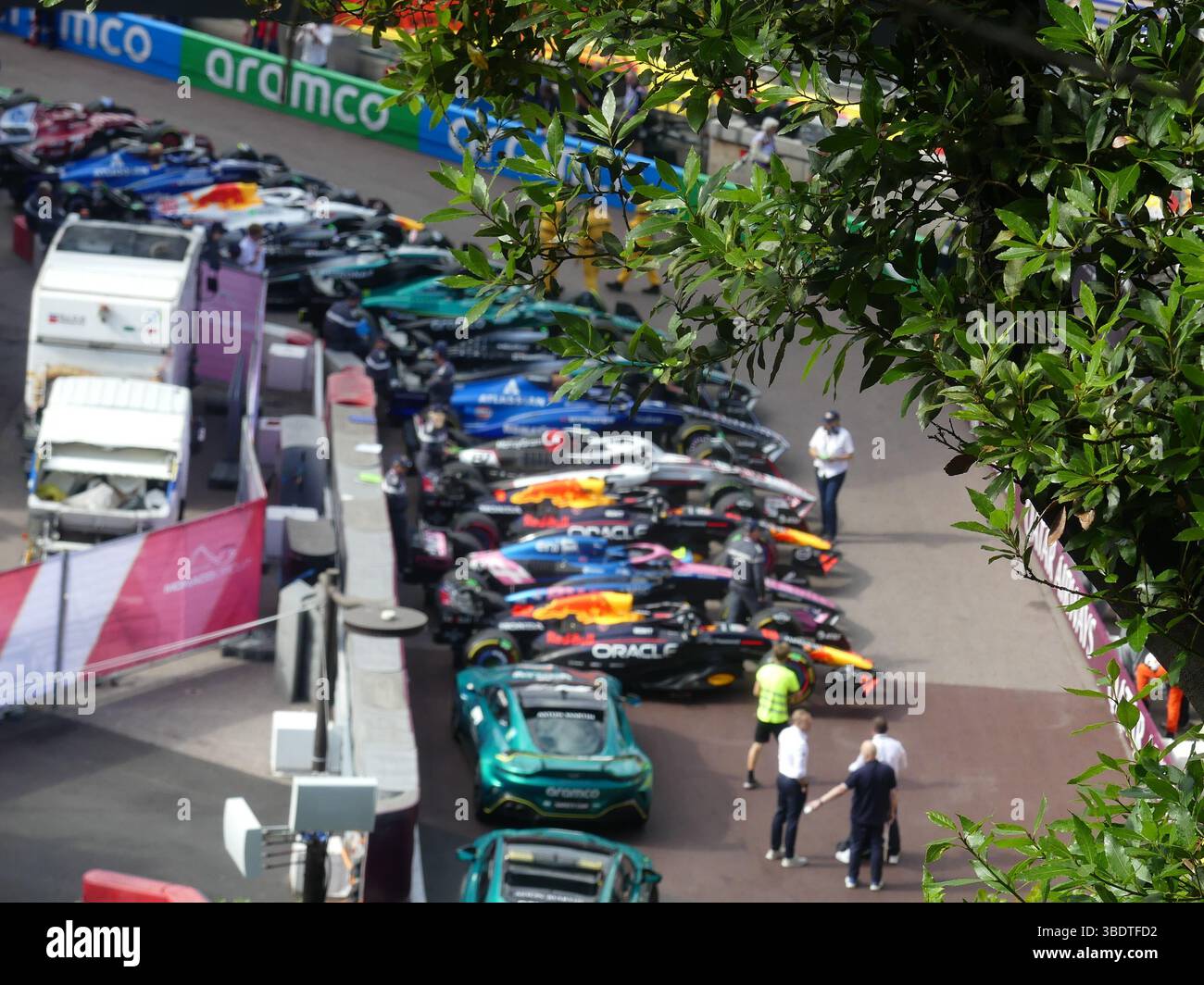 26 maggio 2025, Monaco, Francia, Stati Uniti: Monaco (fr), 05/25/2025- gp/forma1/ sport- il gran premio di monaco è la gara più tradizionale e più importante del calendario di formula 1. Tradizionalmente si svolge nell'ultimo fine settimana di maggio, su un circuito stradale di monte carlo, monaco, ed è lungo 3.337 metri (il più piccolo di tutti i gps presenti sul calendario), che richiede molta precisione da parte dei piloti, a causa di un gran numero di curve e della stretta larghezza delle strade che formano il percorso, questa domenica 25 maggio 2025. (Credit Image: © Julia Mineeva/TheNEWS2 via ZUMA Press Wire) SOLO PER USO EDITORIALE! Non per Foto Stock