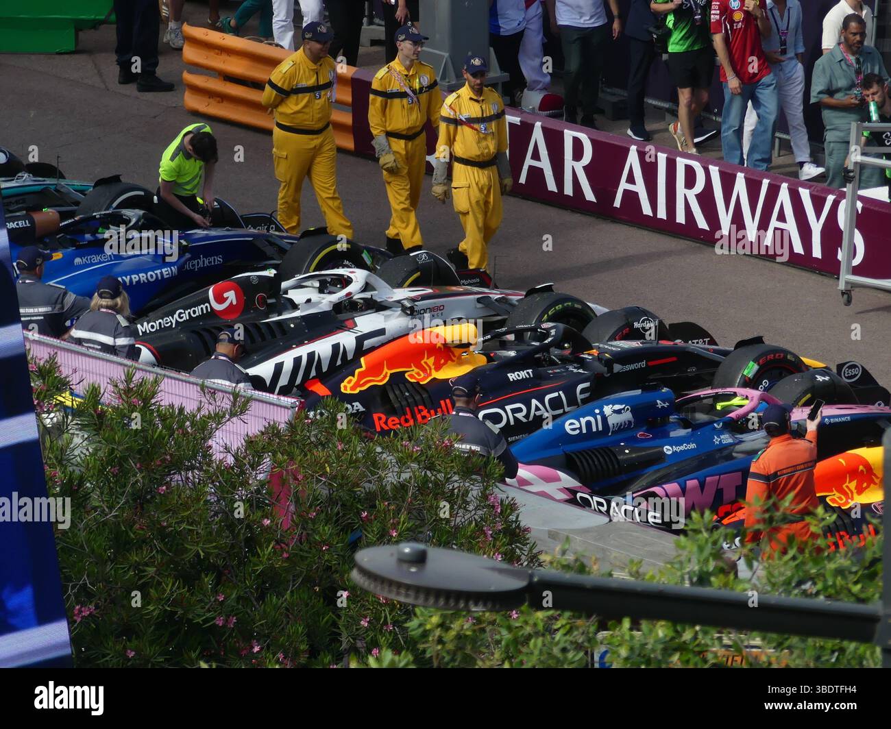 26 maggio 2025, Monaco, Francia, Stati Uniti: Monaco (fr), 05/25/2025- gp/forma1/ sport- il gran premio di monaco è la gara più tradizionale e più importante del calendario di formula 1. Tradizionalmente si svolge nell'ultimo fine settimana di maggio, su un circuito stradale di monte carlo, monaco, ed è lungo 3.337 metri (il più piccolo di tutti i gps presenti sul calendario), che richiede molta precisione da parte dei piloti, a causa di un gran numero di curve e della stretta larghezza delle strade che formano il percorso, questa domenica 25 maggio 2025. (Credit Image: © Julia Mineeva/TheNEWS2 via ZUMA Press Wire) SOLO PER USO EDITORIALE! Non per Foto Stock