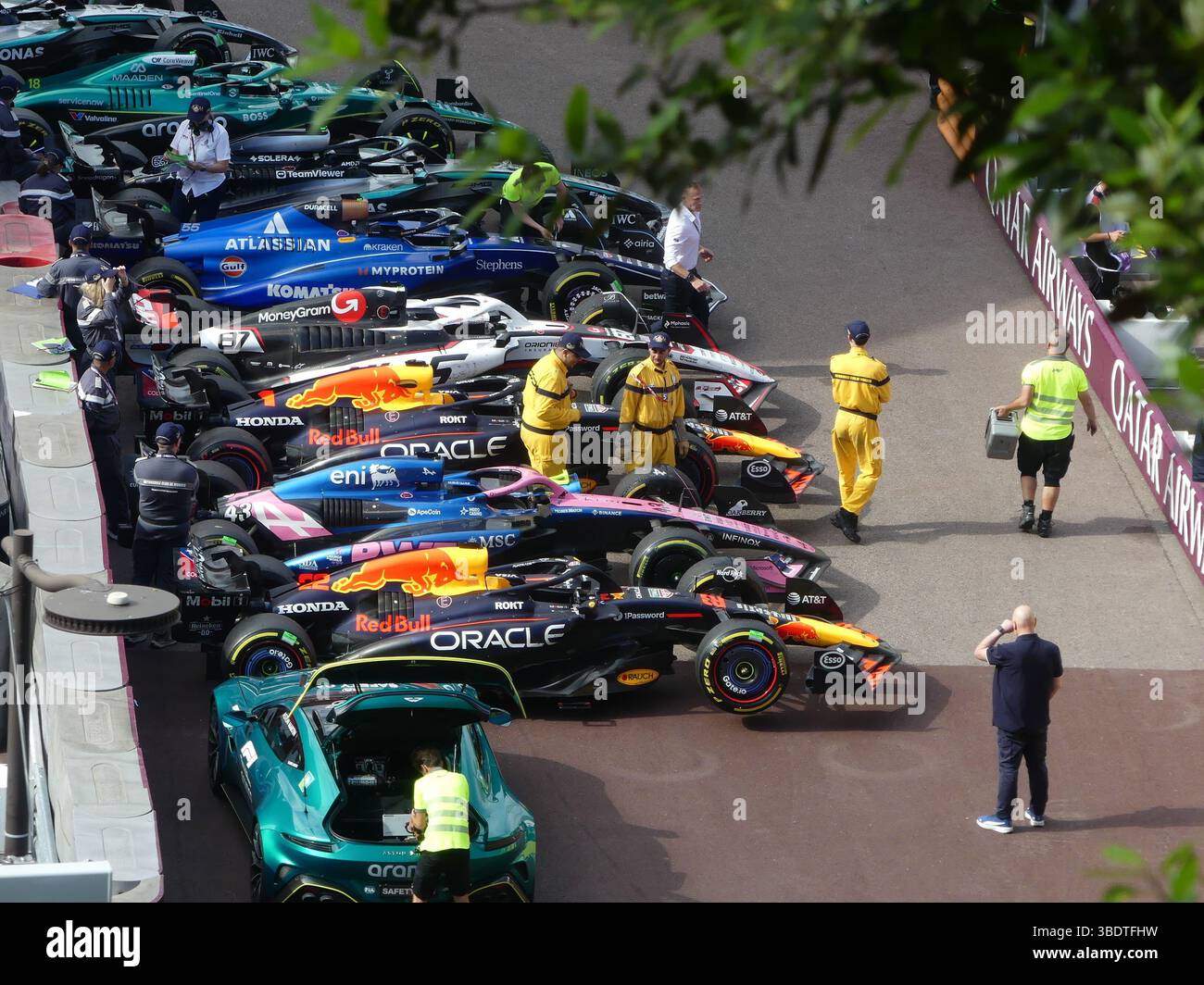 26 maggio 2025, Monaco, Francia, Stati Uniti: Monaco (fr), 05/25/2025- gp/forma1/ sport- il gran premio di monaco è la gara più tradizionale e più importante del calendario di formula 1. Tradizionalmente si svolge nell'ultimo fine settimana di maggio, su un circuito stradale di monte carlo, monaco, ed è lungo 3.337 metri (il più piccolo di tutti i gps presenti sul calendario), che richiede molta precisione da parte dei piloti, a causa di un gran numero di curve e della stretta larghezza delle strade che formano il percorso, questa domenica 25 maggio 2025. (Credit Image: © Julia Mineeva/TheNEWS2 via ZUMA Press Wire) SOLO PER USO EDITORIALE! Non per Foto Stock