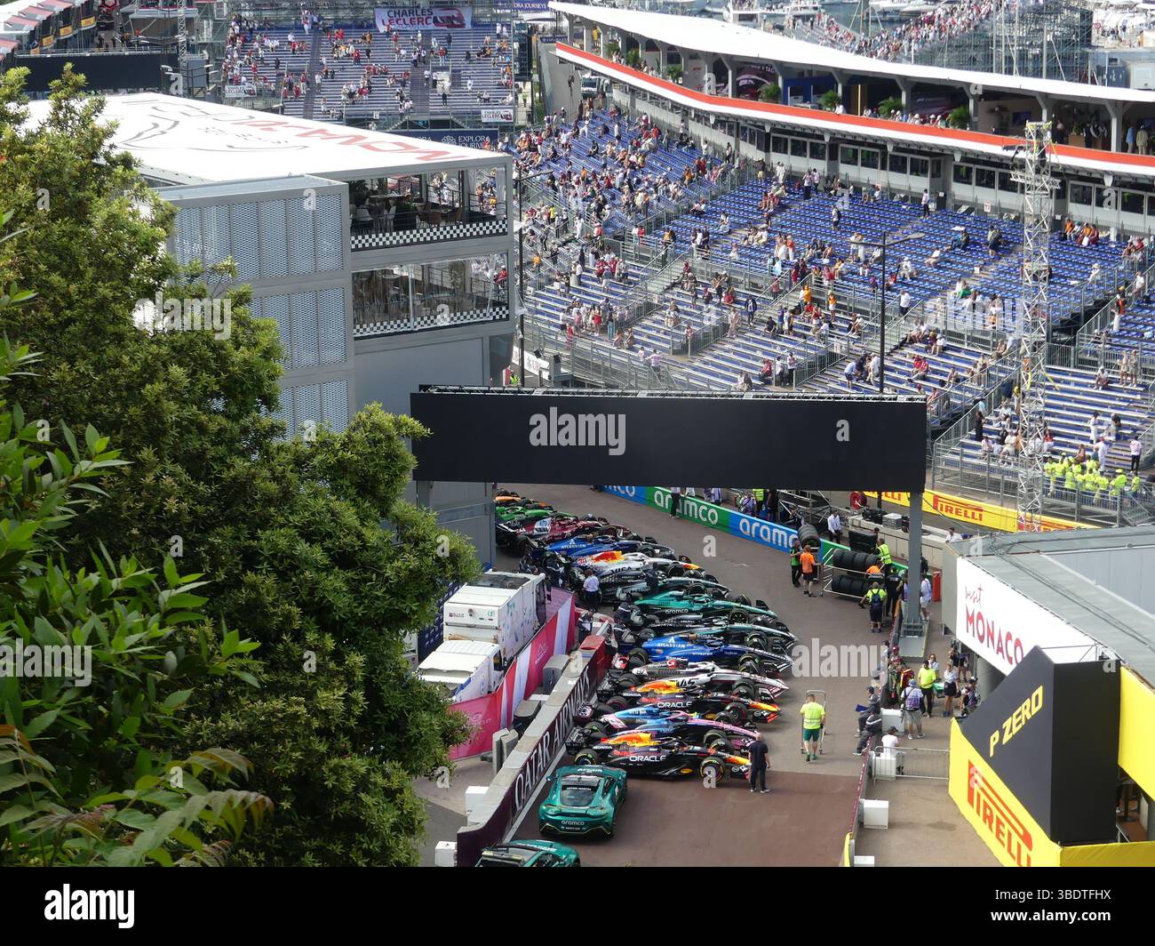 26 maggio 2025, Monaco, Francia, Stati Uniti: Monaco (fr), 05/25/2025- gp/forma1/ sport- il gran premio di monaco è la gara più tradizionale e più importante del calendario di formula 1. Tradizionalmente si svolge nell'ultimo fine settimana di maggio, su un circuito stradale di monte carlo, monaco, ed è lungo 3.337 metri (il più piccolo di tutti i gps presenti sul calendario), che richiede molta precisione da parte dei piloti, a causa di un gran numero di curve e della stretta larghezza delle strade che formano il percorso, questa domenica 25 maggio 2025. (Credit Image: © Julia Mineeva/TheNEWS2 via ZUMA Press Wire) SOLO PER USO EDITORIALE! Non per Foto Stock