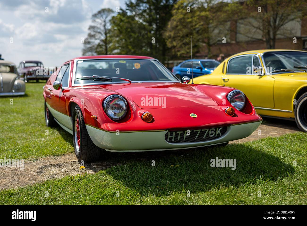 1971 Lotus Europa, in mostra al Bicester Scramble tenutosi il 27 aprile 2025. Foto Stock