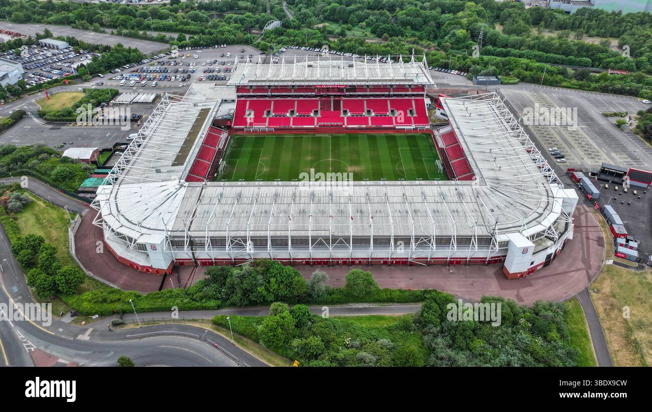Stoke City FC - lo stadio Bet365 Foto Stock