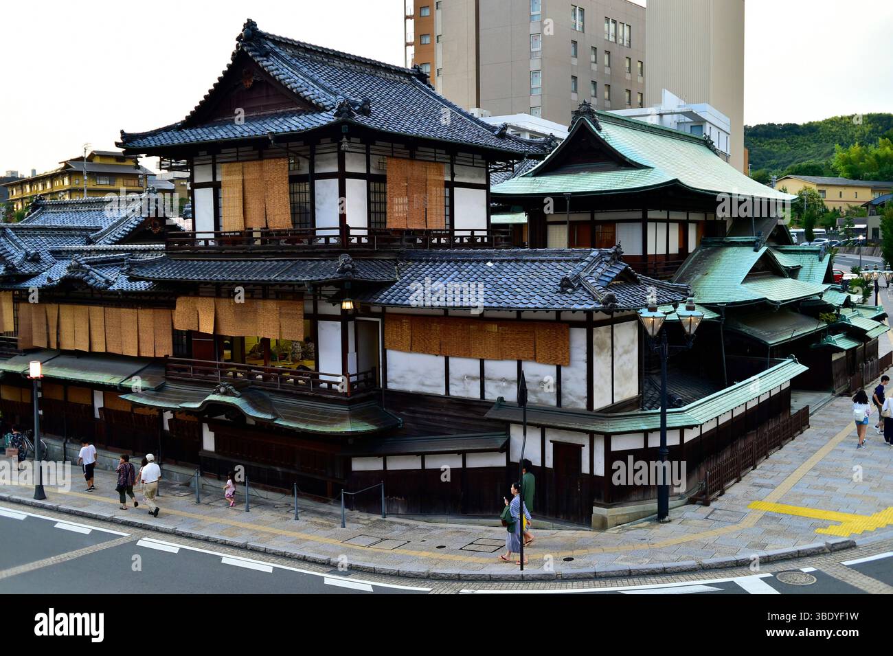 Dogo onsen a Matsuyama, Giappone, Asia. Foto Stock