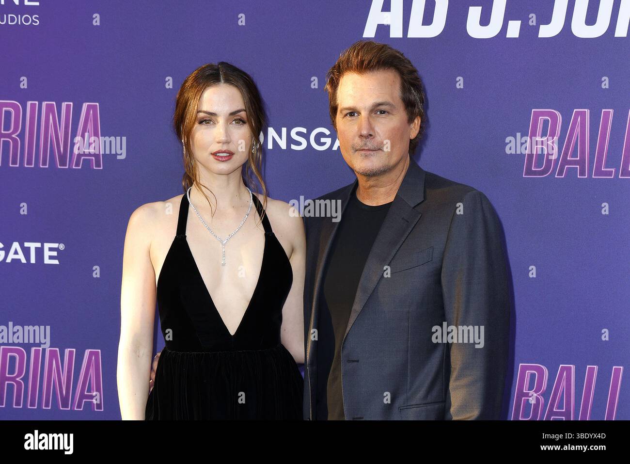 Ana de Armas und Len Wiseman bei der „da The Word of John Wick: Ballerina“ Film Premiere AM 26.05.2025 a Berlino Foto Stock